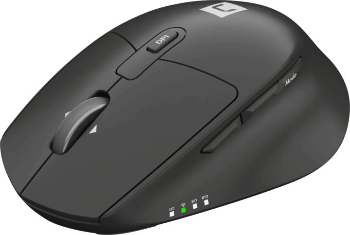 Natec NMY-2347 Kite silent Bluetooth wireless Egér - Fekete