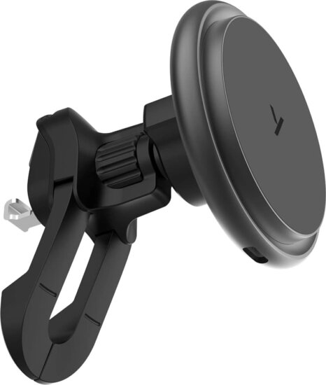 Yenkee YSM 820 MAGFOLD Autós telefontartó / Wireless töltő QI2 15W - Fekete