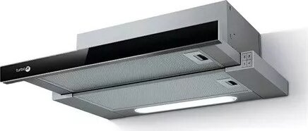 TurboAir PRF0153179 Teleszkópos beépíthető Páraelszívó Szagelszívó - Fekete