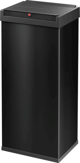 Hailo Big-Box Swing XL 52 literes önzáró műanyag szemetes - Fekete