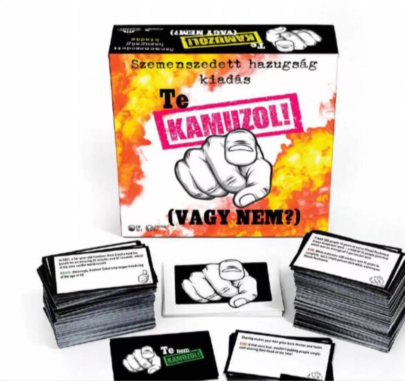 Kamuzol szemenszedett hazugság kiadás Party társasjáték