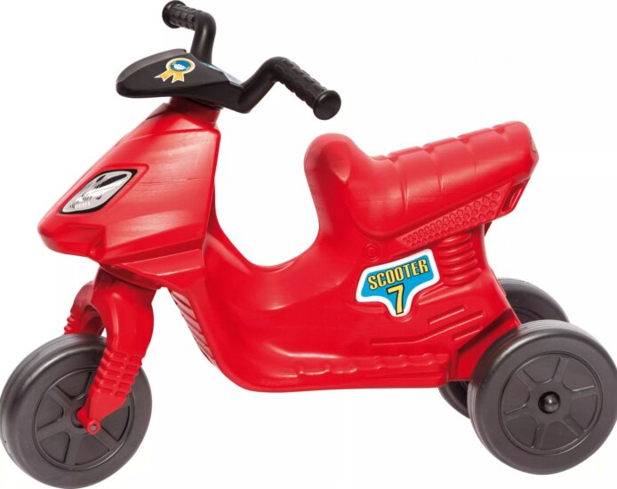 Scooter 7 Gyerek Műanyag kismotor - Piros