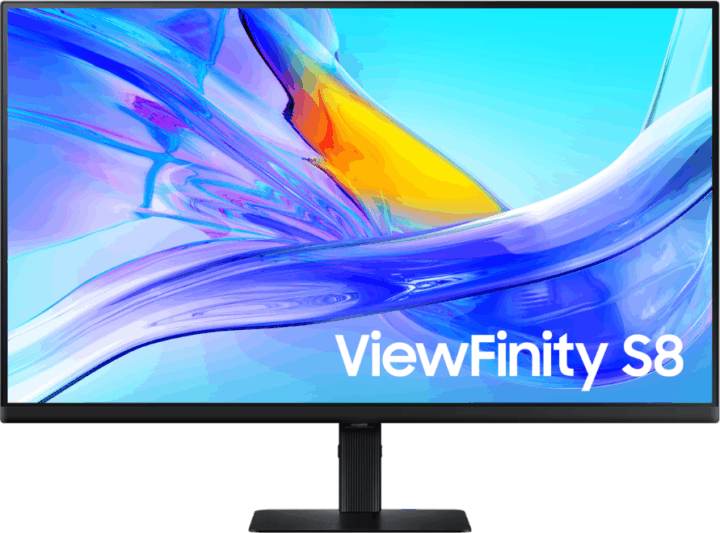Samsung 32" LS32D800UBUXEN ViewFinity S8 16:9 4K UHD VA Monitor - Fekete