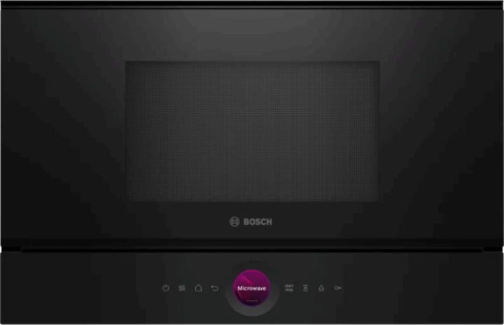 Bosch Serie 8 BER7321B1 beépíthető Mikrohullámú sütő 21L 900W - Fekete