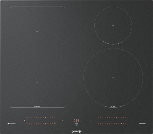 Gorenje GI6433SRWF Beépíthető 4 zónás Indukciós Főzőlap 3000 Watt - Fekete