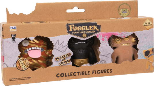 P.M.I. Fuggler S3 Gold Edition 3 darabos figura szett - Többféle