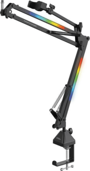 Thonet & Vander VX100 Asztalra fogatható RGB LED Mikrofon tartó kar - Fekete