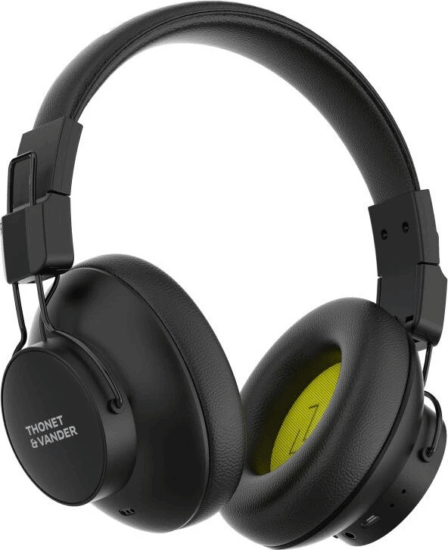 Thonet & Vander Klassik Bluetooth / Vezetékes Fejhallgató Headset - Fekete