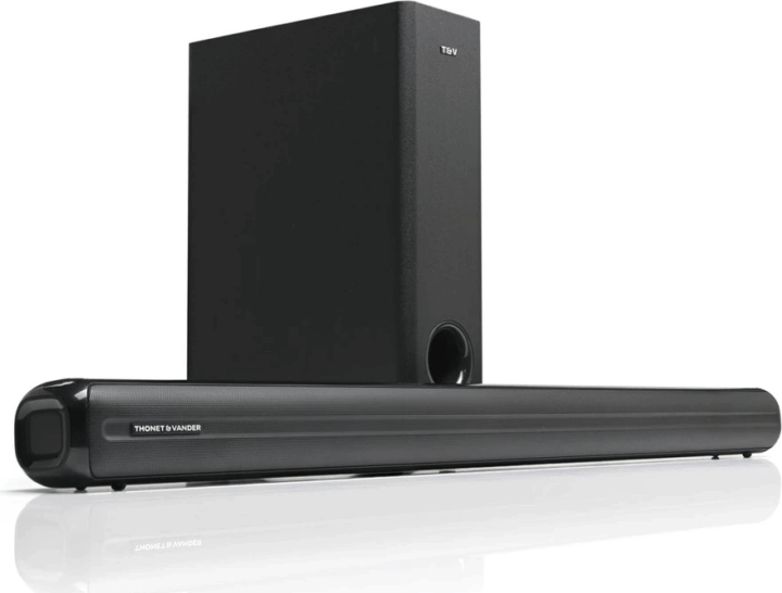 Thonet & Vander Kino Gen2 Soundbar 2.1 Hangprojektor és Mélynyomó 150 Watt - Fekete