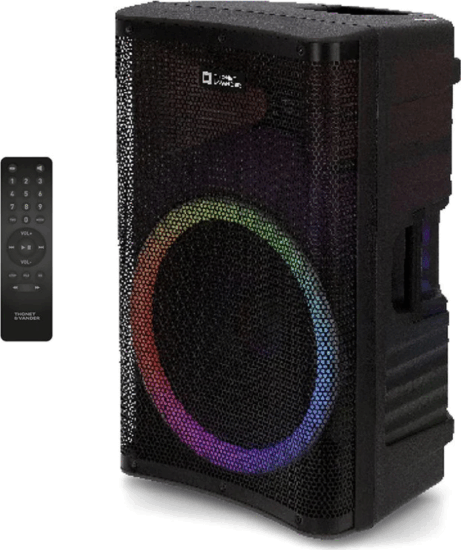 Thonet & Vander Stark Gen2 RGB Akkus Hordozható Bluetooth Party Hangszóró 250W - Fekete