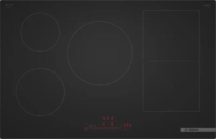 Bosch Serie 6 PVW81CHB1E Beépíthető 5 zónás Indukciós Főzőlap 7400 Watt - Fekete