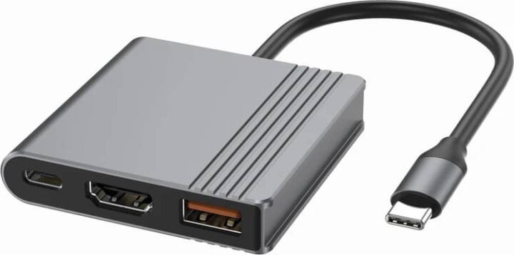 Gembird A-CM-COMBO3-05 USB-C 3in1 Multiport Adapter 90W