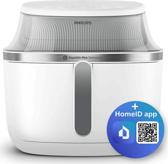 Philips 3000 series NA331/10 AirFryer Okos Forrólevegős sütő 6,2L 1700 Watt - Fehér