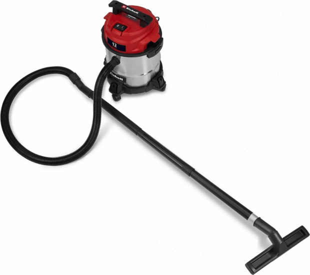 Einhell TC-VC 1240 S Nedves/száraz porszívó 950W - Ezüst / Piros