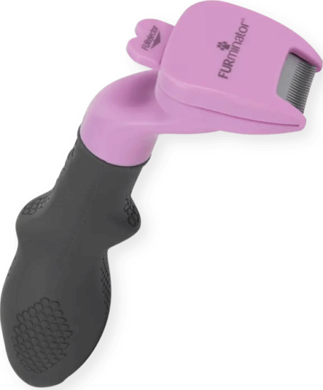 FURminator Rozsdamentes acél Állatszőr kefe - Rózsaszín