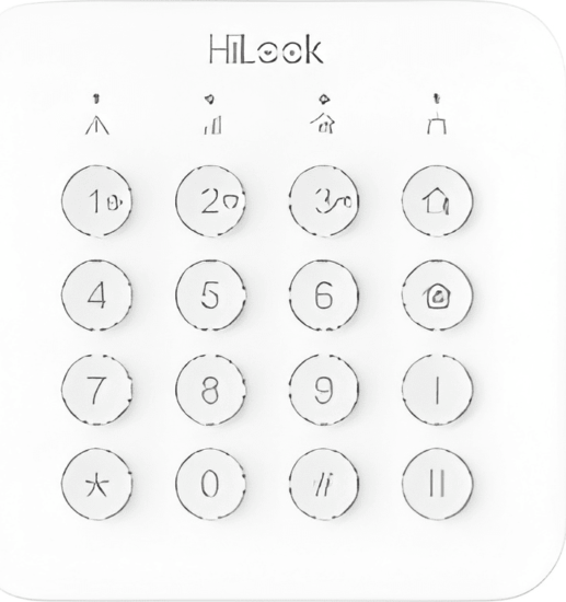 HiLook ALARM-K201B-WE Riasztókezelő Billentyűzet - Fehér