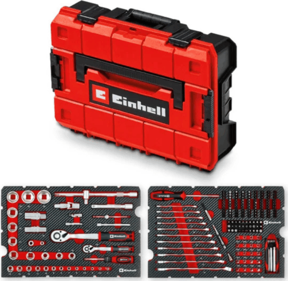 Einhell E-Case Szerszámkészlet kofferben (201 db / csomag)