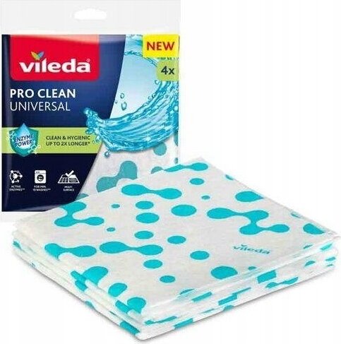 Vileda Pro Clean Univerzális törlőkendő 4 darab - Kék