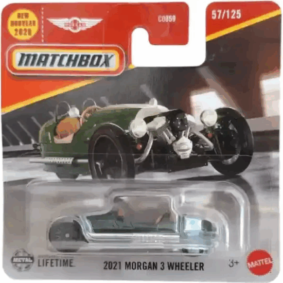 Mattel C0859 Matchbox 2021 Morgan 3 wheeler kisautó