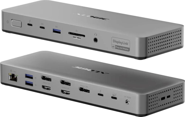 Alogic Quad 4K Thunderbolt 4 Laptop Dokkoló Állomás 150 Watt