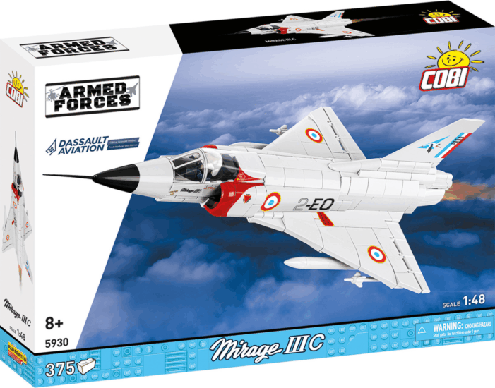 Cobi 5930 Mirage IIIC Repülőgép 375 darabos építőjáték