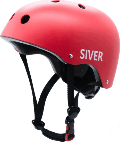 Motus Silver MOTHAM8LR Kerékpáros Sisak - Piros (L 58-62 cm)