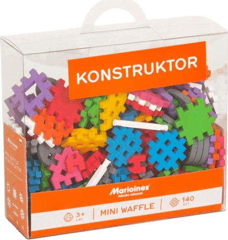 Marioinex Mini Waffle Építőkockák 140 darabos építőkészlet
