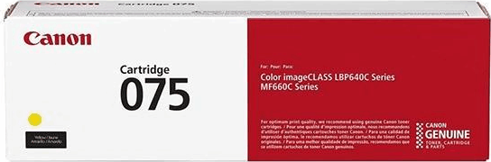 Canon 075 Y Eredeti Toner - Sárga Canon 075 Y Eredeti Toner - Sárga