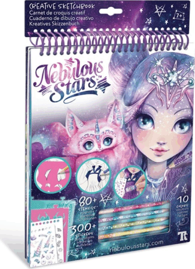 Nebulous Stars Tervező füzet Kreatív készlet