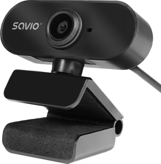 Savio CAK-04 HD 25fps USB Webkamera - Fekete