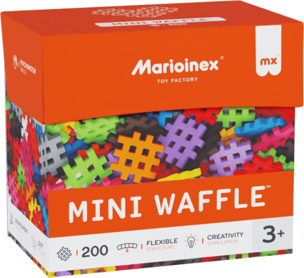 Marioinex Mini Waffle Építőkockák 200 darabos építőkészlet