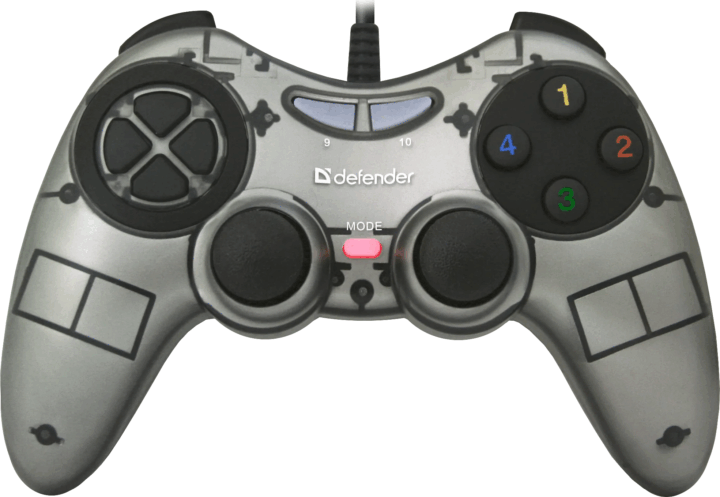 Defender Zoom Vezetékes Kontroller Gamepad (PC) - Szürke
