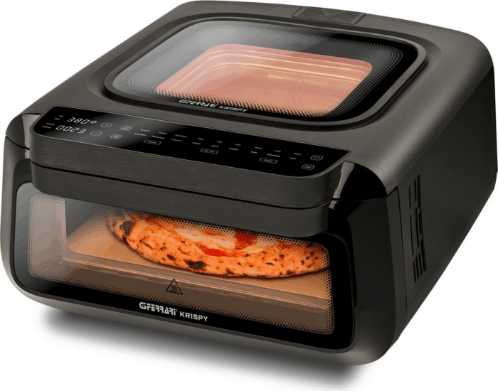 G3Ferrari G 1022500 Krispy 3 az 1-ben Sütő 2100 Watt - Fekete