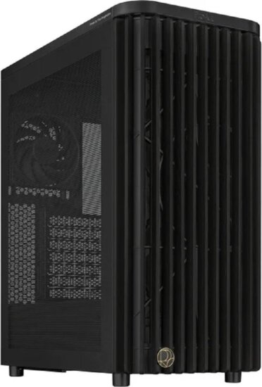 ASUS PROART PA401 WOOD Midi Torony Számítógépház + 1db 120mm ventilátor - Fekete