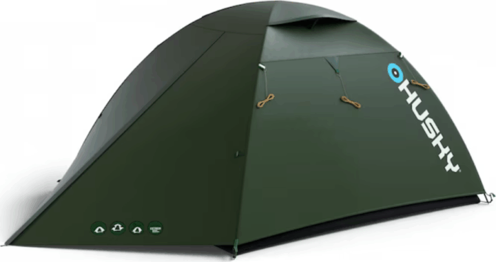 Husky Sawaj 2 személyes Túrasátor 215 x 230 x 120 cm - Zöld