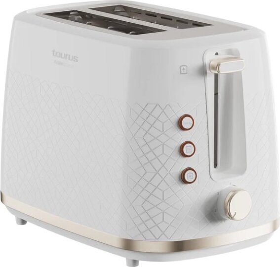 Taurus Fusion Crunch 2 szeletes Kenyérpirító 800W - Fehér