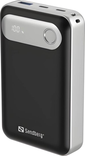 Sandberg 421-41 Powerbank 20000mAh 35W - Fekete/Szürke