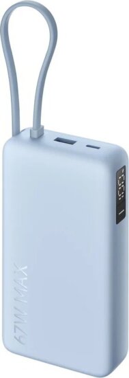 Xiaomi BHR08O8GL Powerbank integrált kábellel USB-C / 20000mAh 67W - Kék