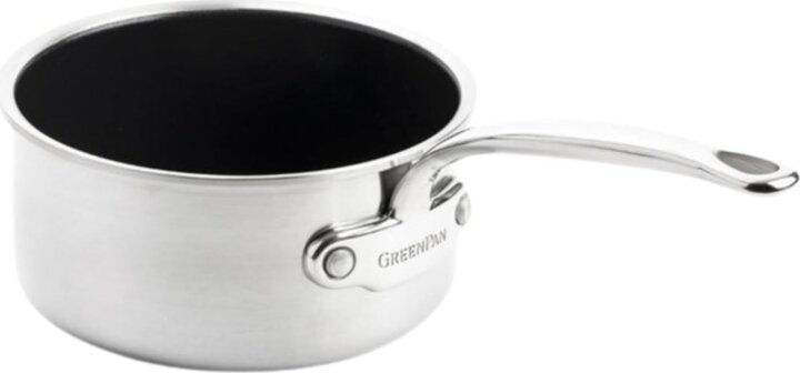 GreenPan Premiere Rozsdamentes acél Szószos Serpenyő 16cm - Matt ezüst