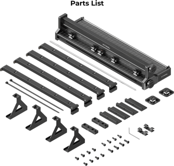 xTool P5010199 Automatikus Szállítószalag Adagoló P2 Lézergravírozóhoz