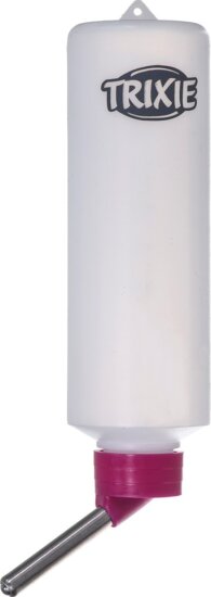 Trixie 6053 Műanyag kisállat itató üveg 250ml - Fehér