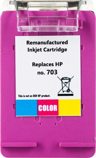 Superbulk (HP B-H703C) Utángyártott Tintapatron 17ml - Tri-color