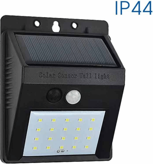 VIVALUX 004728 PIN Szolár LED reflektor mozgásérzékelővel - Fekete