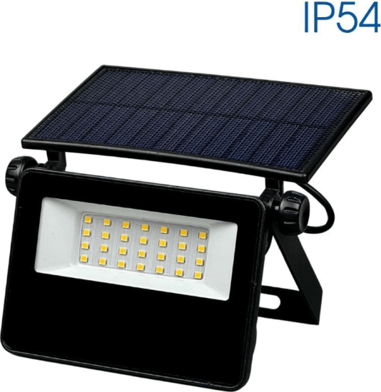 VIVALUX 004850 EDAN Szolár LED reflektor mozgásérzékelővel - Fekete