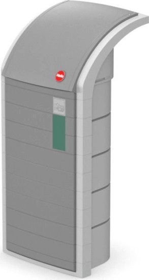 Hailo ProfiLine WSB design XXXL 120 literes műanyag Szelektív gyűjtő - Szürke