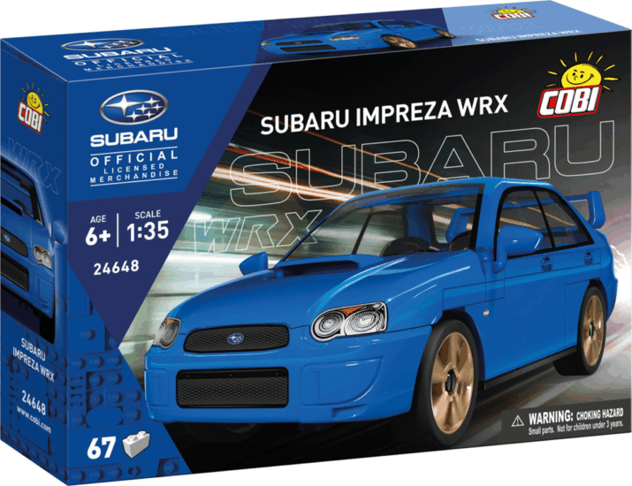 Cobi 24648 Subaru Impreza WRX 67 Darabos Építőjáték