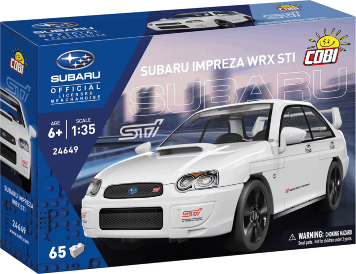 Cobi 24649 Subaru Impreza WRX STI 65 Darabos Építőjáték