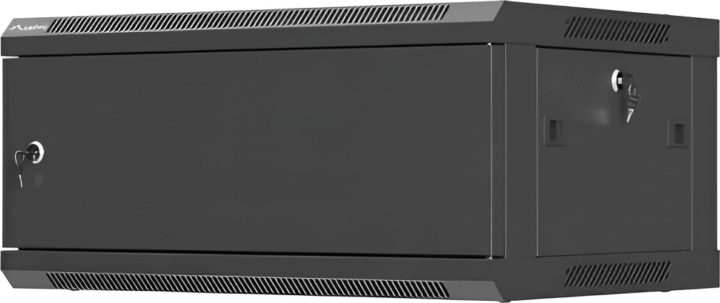 Lanberg 19" Fali Rack Szekrény 4U 600x450mm - Fekete