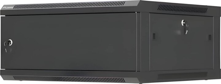 Lanberg 19" Fali Rack Szekrény 4U 600x600mm - Fekete