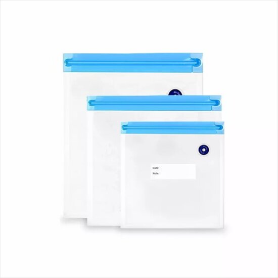 Huslog HUS1013 Vákuum csomagoló tasak Huslog 5W készülékhez (15 db/csomag) - Kék